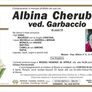 Albina Cherubin Ved. Garbaccio