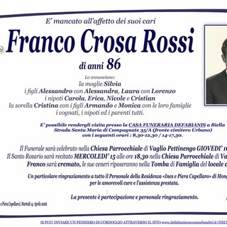 Franco Crosa Rossi Franco Crosa Rossi