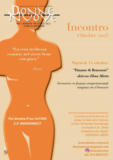 Donne Nuove, un nuovo appuntamento