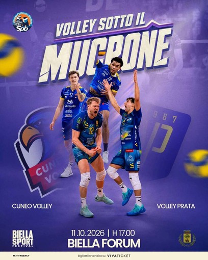 Volley, Biella Sport Festival: domenica al Forum la sfida tra Cuneo e Prata Volley, Biella Sport Festival: domenica al Forum la sfida tra Cuneo e Prata