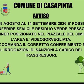 Sfalci e residuo verde: come gestirli a Casapinta