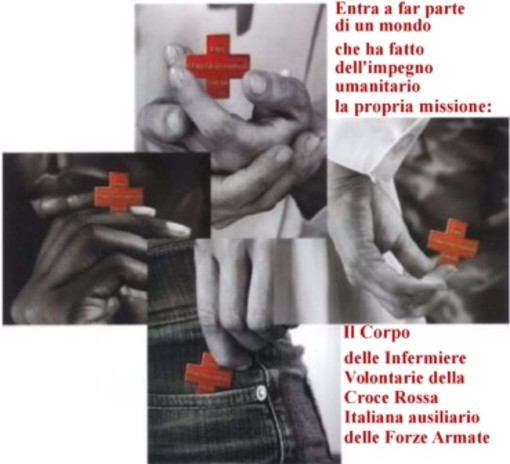 Croce Rossa: Aperte le iscrizioni per il corso di Infermiera volontaria