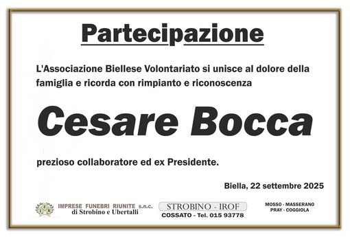 Cesare Bocca - Partecipazione Cesare Bocca - Partecipazione