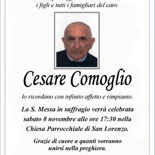 Cesare Comoglio - Anniversario