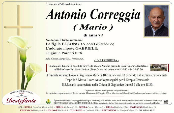 Antonio Correggia (Mario)