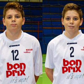 David e Emanuele Frison del Bonprix Biella Volley David e Emanuele Frison del Bonprix Biella Volley