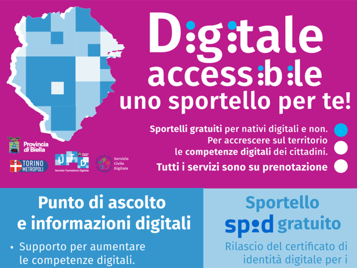 Proseguono le attività del Servizio “Digitale accessibile – uno sportello per te!” Proseguono le attività del Servizio “Digitale accessibile – uno sportello per te!”
