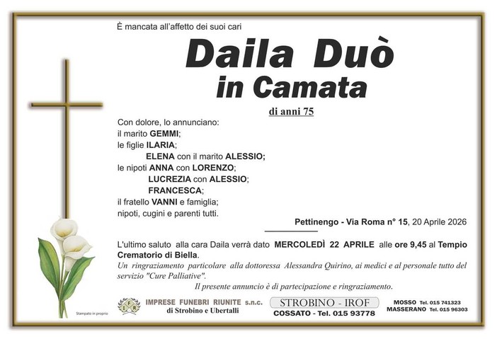 Daila Duà in Camata