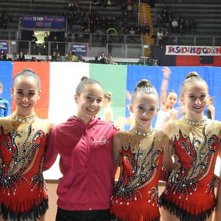 Ritmica: Interregionale di B1, le ragazze della Rhythmic School chiudono al 15.mo posto