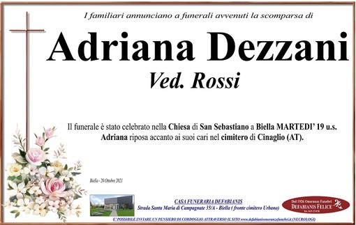 Adriana Dezzani Ved. Rossi