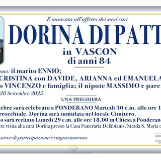 Dorina Dipatti, in Vascon
