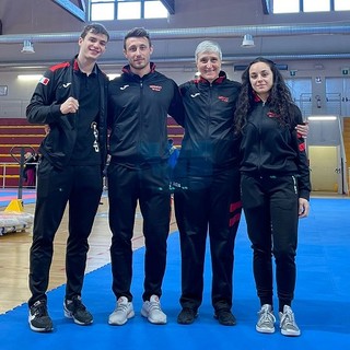 Le promesse Pleitavino e Roberto - Bellan Nicola, Pleitavino Simone, il Maestro Arpone Palma, Roberto Sara.