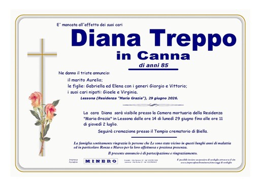 Diana Treppo in Canna