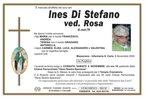 Ines Di Stefano, ved. Rosa Ines Di Stefano, ved. Rosa