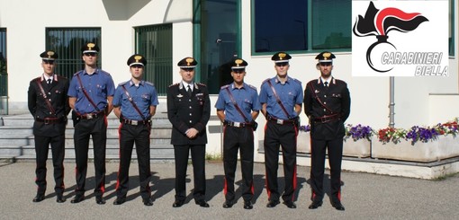In aiuto al controllo sul territorio Biellese, 6 nuovi marescialli dei carabinieri
