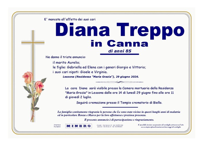 Diana Treppo in Canna