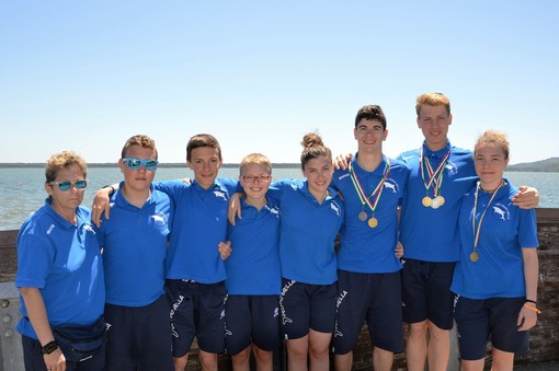 Nuoto pinnato: Dama e Laveso tricolori ai campionati italiani di mezzofondo Nuoto pinnato: Dama e Laveso tricolori ai campionati italiani di mezzofondo