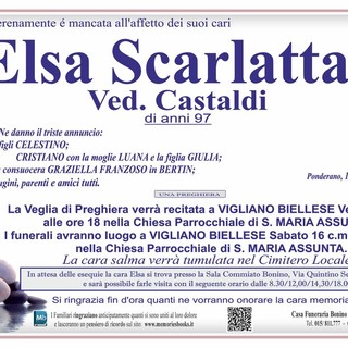 Elsa Scarlatta, ved. Castaldi
