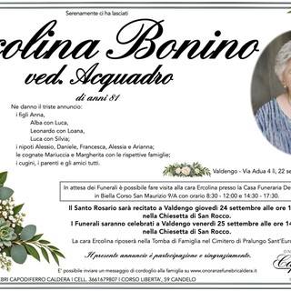 Ercolina Bonino, ved. Acquadro