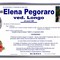 Elena Pegoraro, ved. Longo Elena Pegoraro, ved. Longo