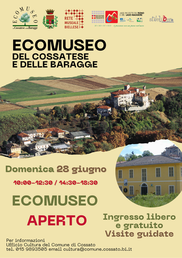 San Pietro e Paolo, visite gratuite all’Ecomuseo del Cossatese