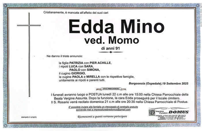 Edda Mino, ved. Momo