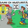 Maturandi nell’era dell’IA: ChatGPT si siede al primo banco - Illustrazione di Giovanni Cavallo