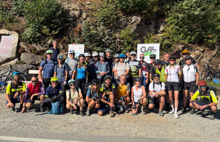 In Valle Elvo "Biking GAL": 50 km e 30 turisti in e-bike In Valle Elvo "Biking GAL": 50 km e 30 turisti in e-bike