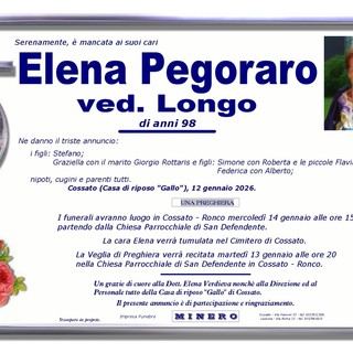 Elena Pegoraro, ved. Longo
