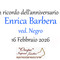Enrica Barbera, ved. Negro - Anniversario