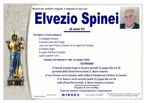 Elvezio Spinei Elvezio Spinei