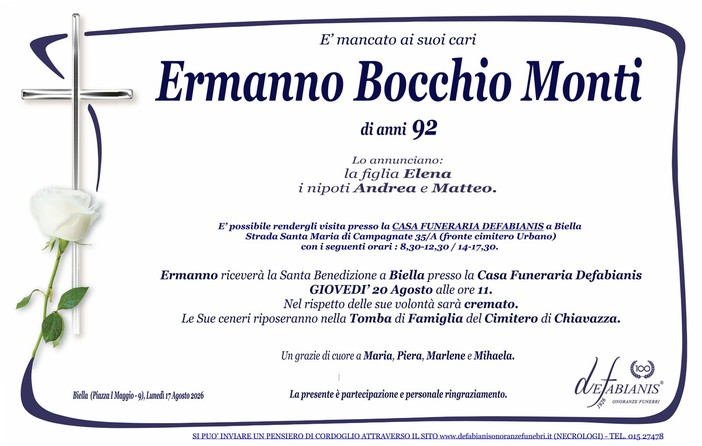 Ermanno Bocchio Monti