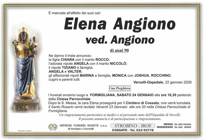 Elena Angiono ved. Angiono