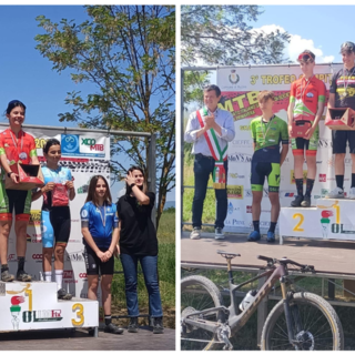 Trionfo alla 3° prova di Campionato italiano: oro e argento per la Mountain-Bike biellese.