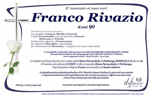 Franco Rivazio Franco Rivazio