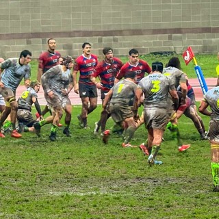 Dura prova per Biella Rugby in Coppa tra pioggia e Parabiago: la vittoria è ancora rimandata (foto di Giorgio Zavallone)