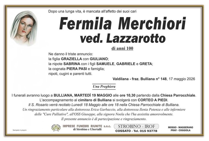 Fermila Merchiori, ved. Lazzarotto