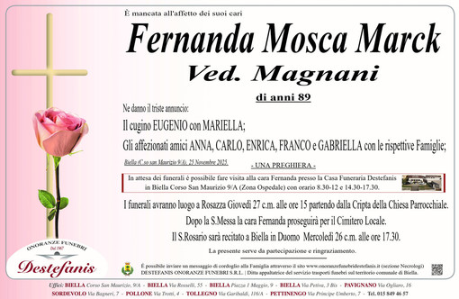 Fernanda Mosca Marck, ved. Magnani