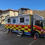 In foto l'ambulatorio medico mobile In foto l'ambulatorio medico mobile