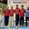 Karate: con tre ori e due terzi posti la Funakoshi Karate 1976 apre la stagione agonistica al trofeo interregionale veneto, Il Team Funakoshi76 con il Maestro Rovatti al termine del Trofeo Karate: con tre ori e due terzi posti la Funakoshi Karate 1976 apre la stagione agonistica al trofeo interregionale veneto, Il Team Funakoshi76 con il Maestro Rovatti al termine del Trofeo