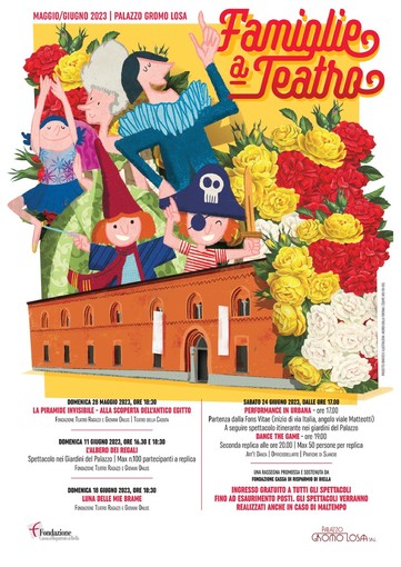 Piazzo protagonista domenica con il nuovo spettacolo di Famiglie a teatro “L'Albero dei Regali” e l’esplorazione urbana con Zoe Salvamondo