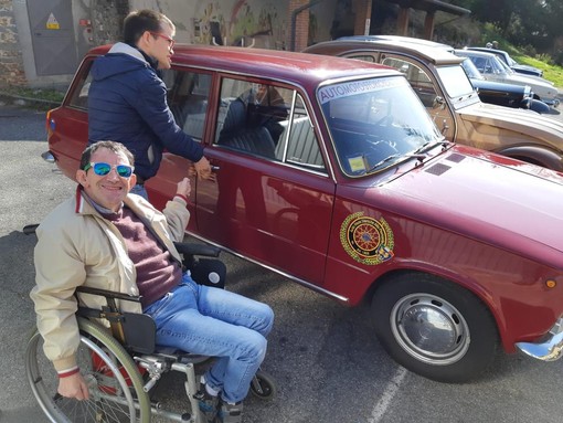 Auto storiche alla Domus Laetitiae di Sagliano Micca