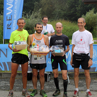 Il podio maschile della K27