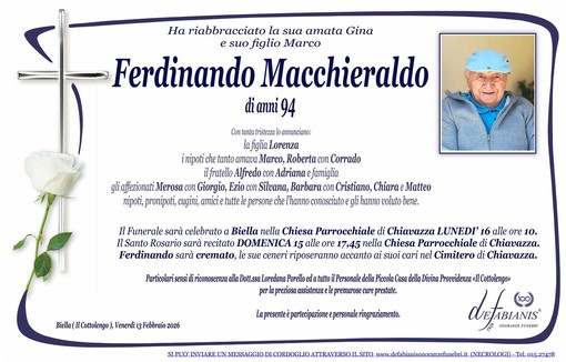 Ferdinando Macchieraldo Ferdinando Macchieraldo