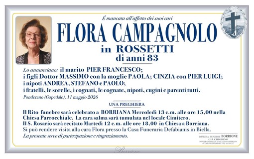 Flora Campagnolo in Rossetti