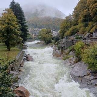 Rosazza, il Cervo si fa impetuoso: le immagini dopo le piogge - Foto Paolo Rosazza Pela