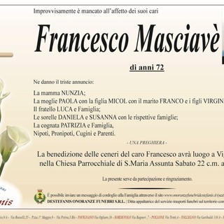 Francesco Masciavè Francesco Masciavè