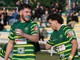 Nella foto di Antonio Mantovan fotografo, Franco Nastaro autore di tre mete consecutive nel primo quarto di match Nella foto di Antonio Mantovan fotografo, Franco Nastaro autore di tre mete consecutive nel primo quarto di match