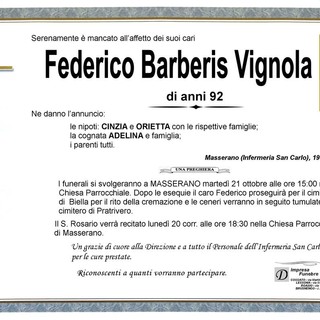 Federico Barberis Vignola Federico Barberis Vignola