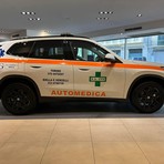 Gino BMW Biella consegna una nuova automedica alla Croce Verde Biellese